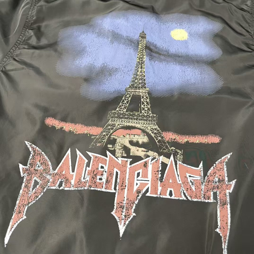 Surfing printed waterproof jacket