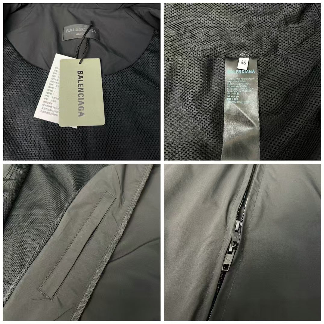 Yellow tape waterproof submachine jacket