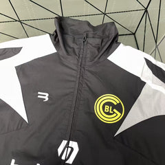 Splicing football training jacket
