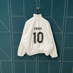 Embroidered striped submachine jacket