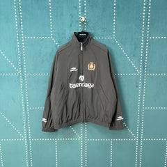 Embroidered striped submachine jacket