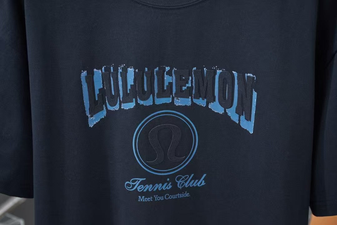 Early Spring New Trendy Brand Letter Printed Short Sleeve