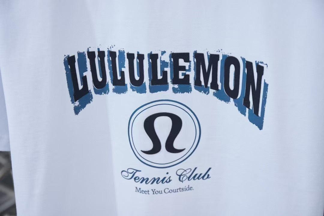Early Spring New Trendy Brand Letter Printed Short Sleeve