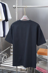 Early spring new trendy brand letter logo printed short sleeved shirt