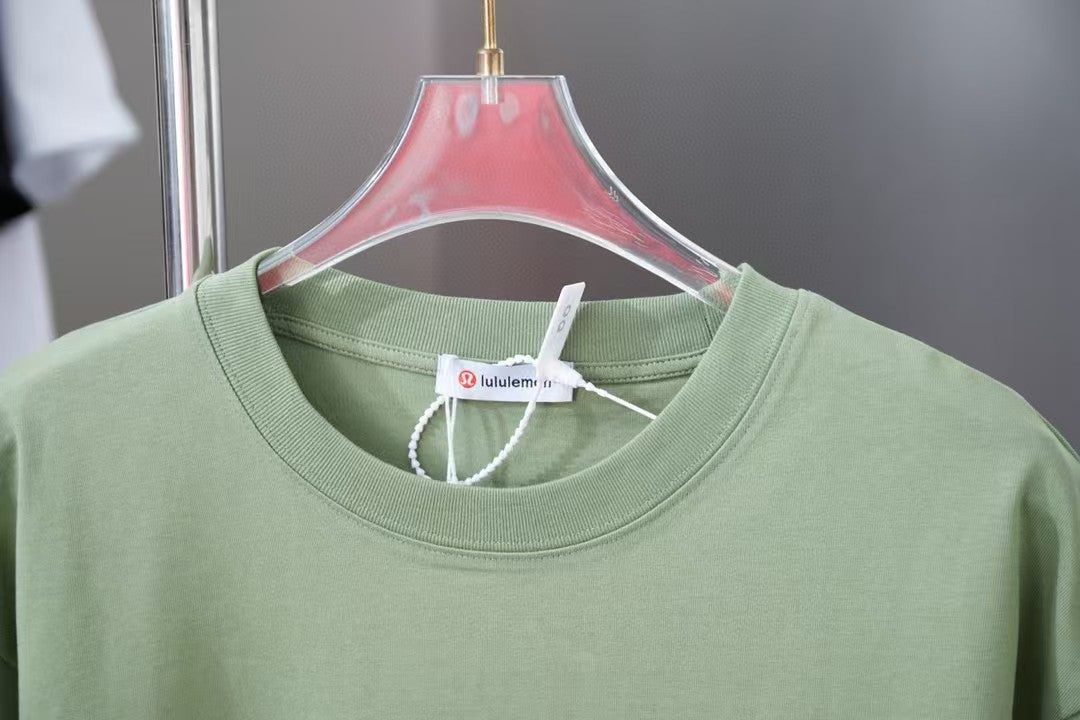 Early spring new trendy brand letter logo printed short sleeved shirt