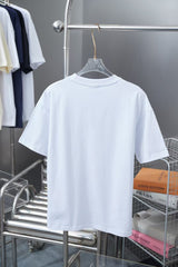 Early spring new trendy brand letter logo printed short sleeved shirt