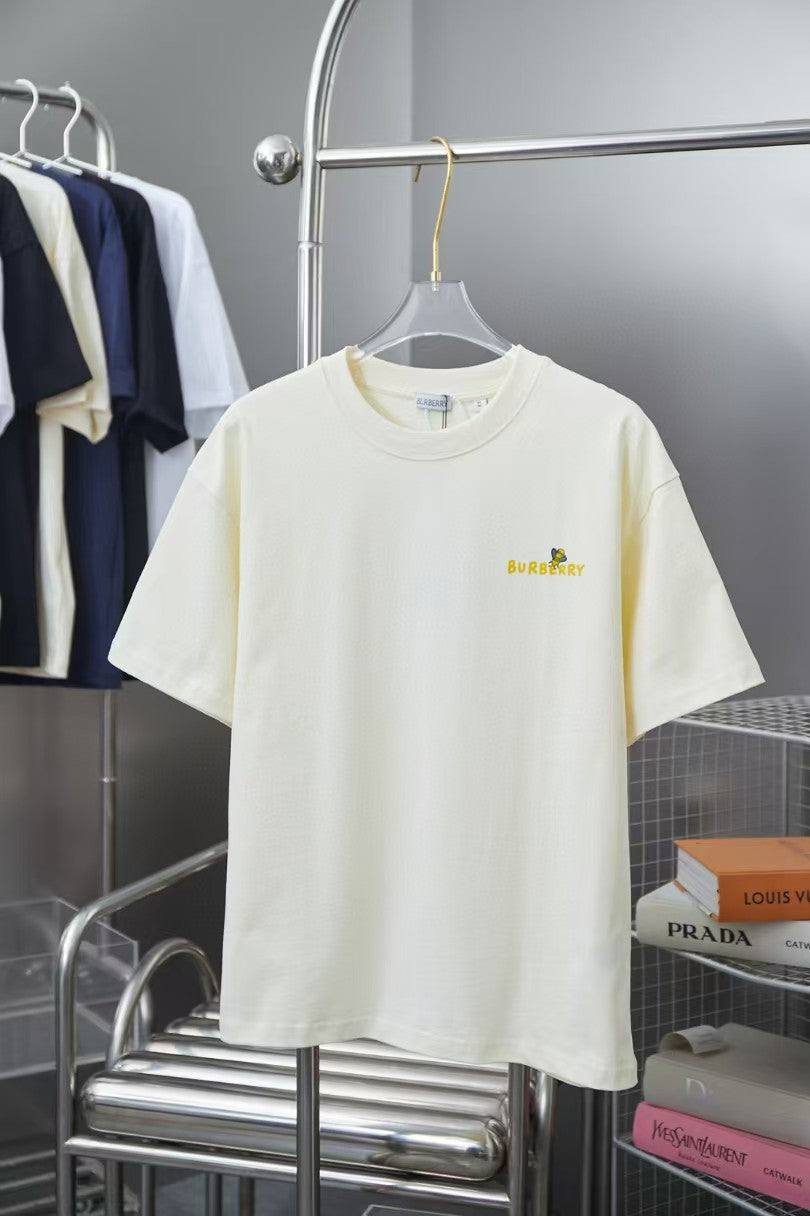 Early spring new plush foam bee 🐝 Printed short sleeves