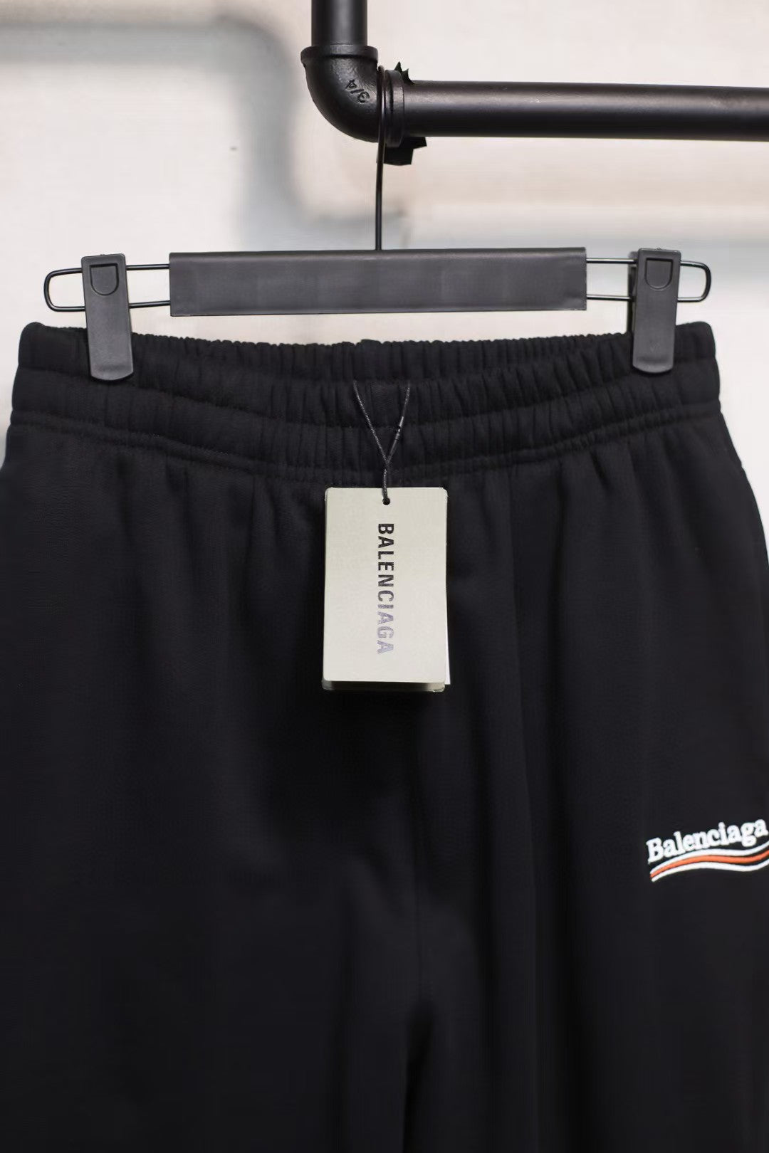 Wave Embroidered Pants and Bathroom Pants