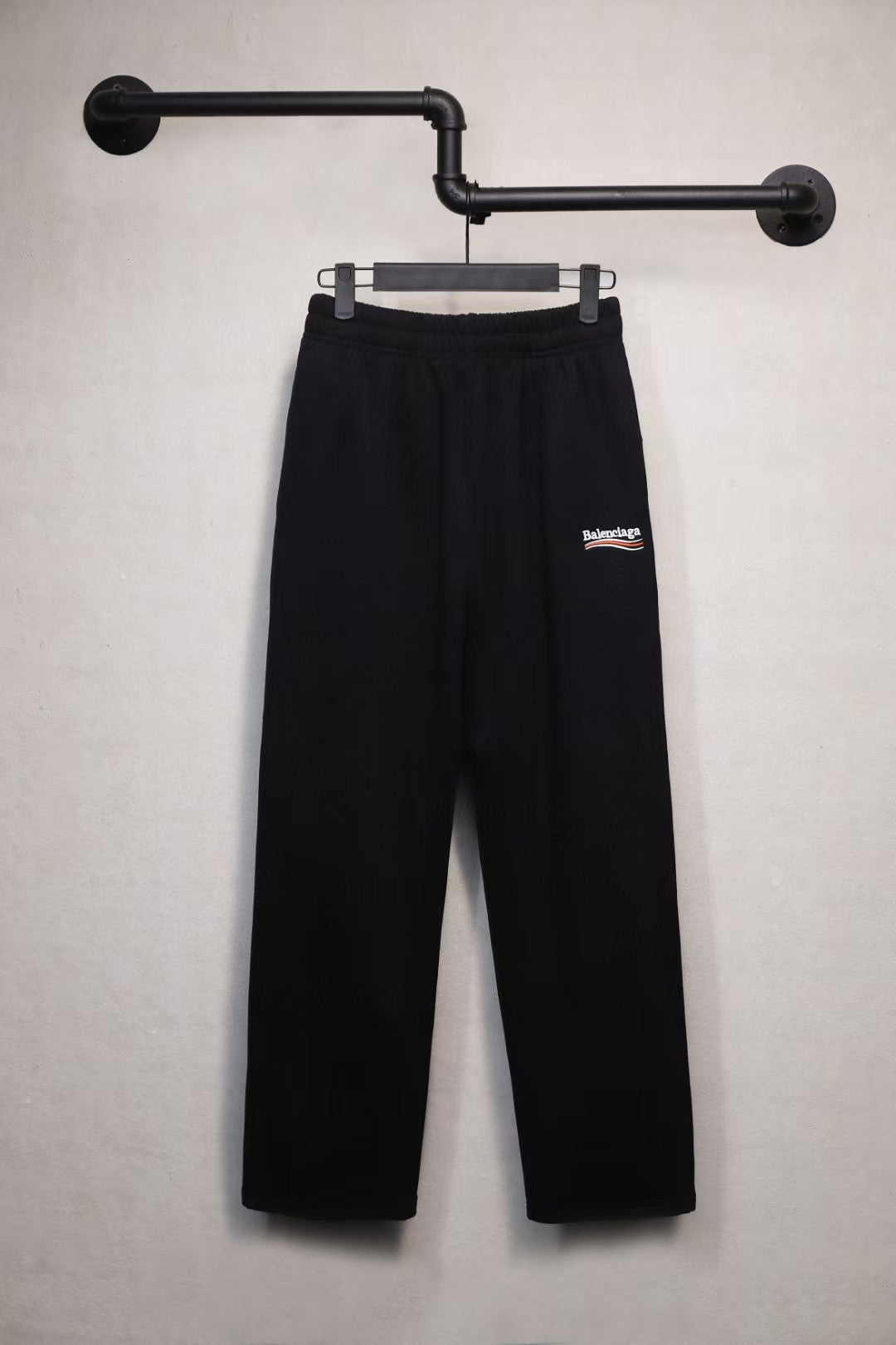 Wave Embroidered Pants and Bathroom Pants