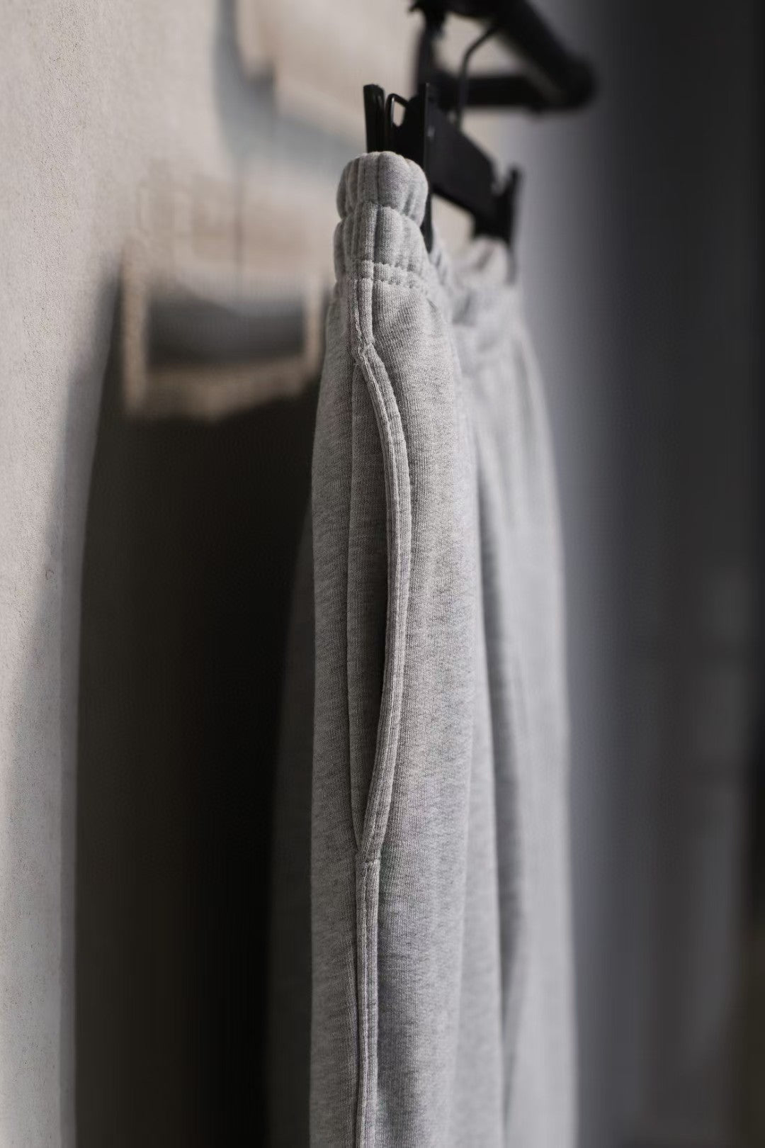 Wave Embroidered Pants and Bathroom Pants