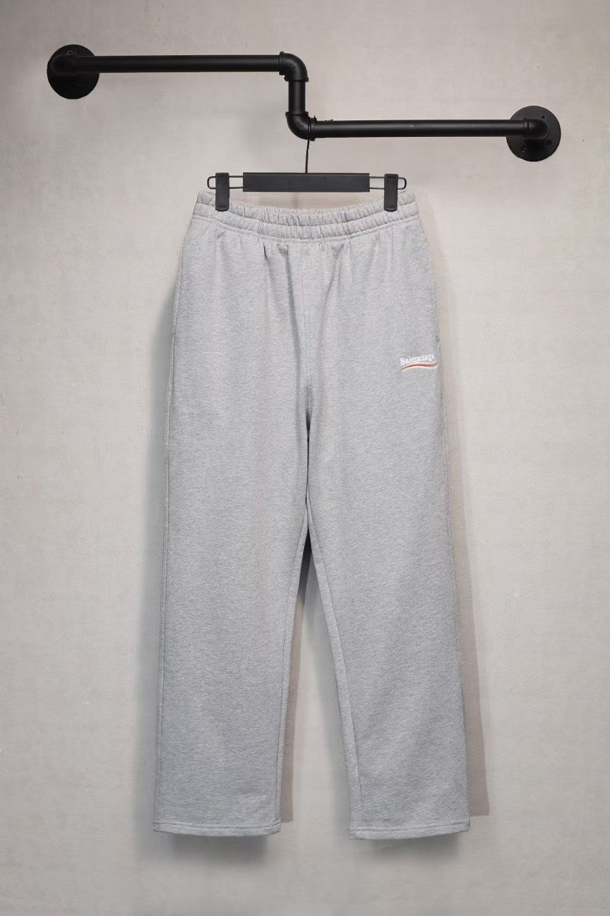 Wave Embroidered Pants and Bathroom Pants