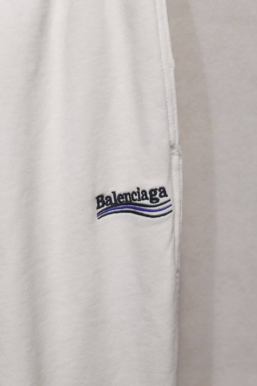 Wave Embroidered Pants and Bathroom Pants