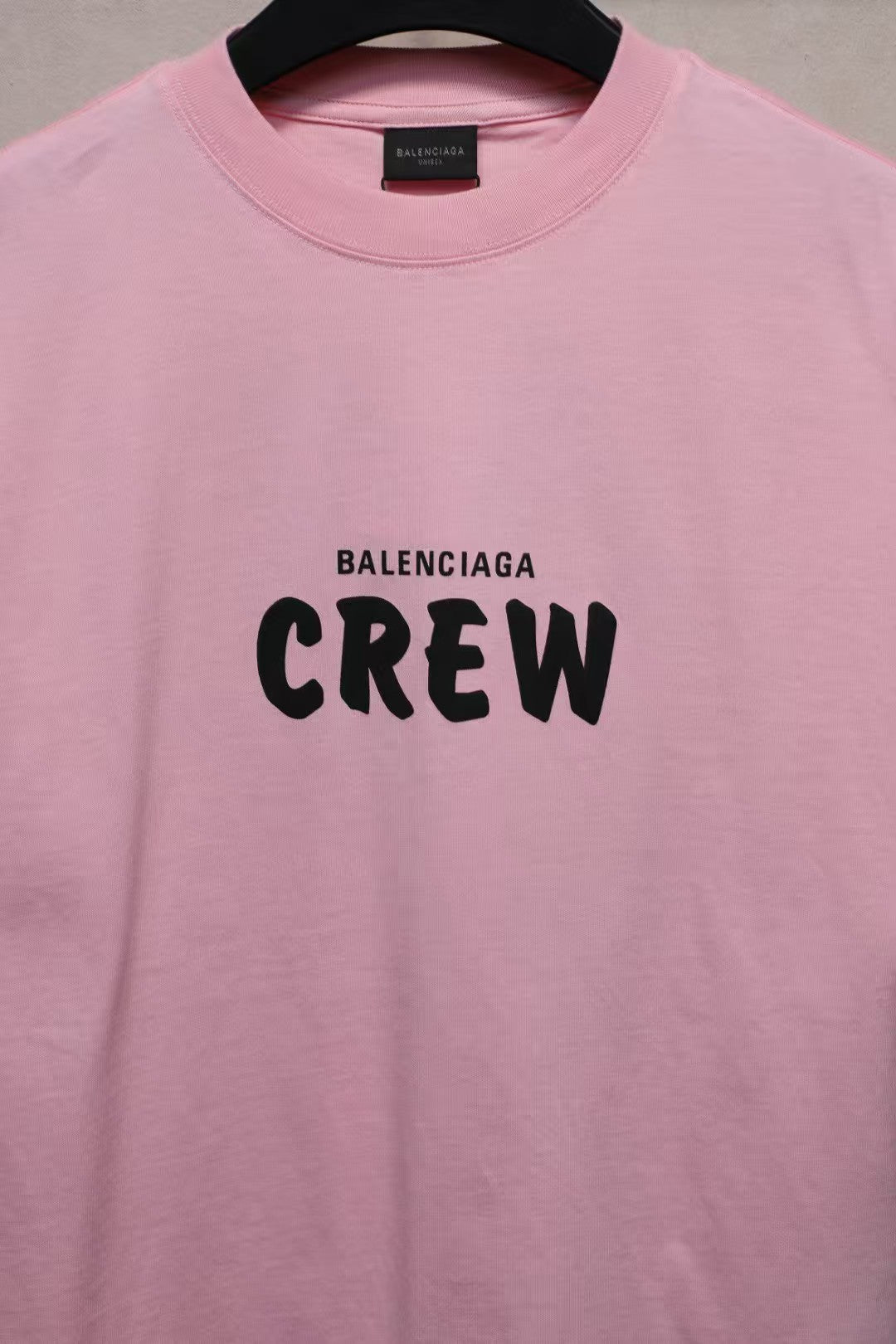 Slogan round neck T-shirt