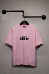 Slogan round neck T-shirt