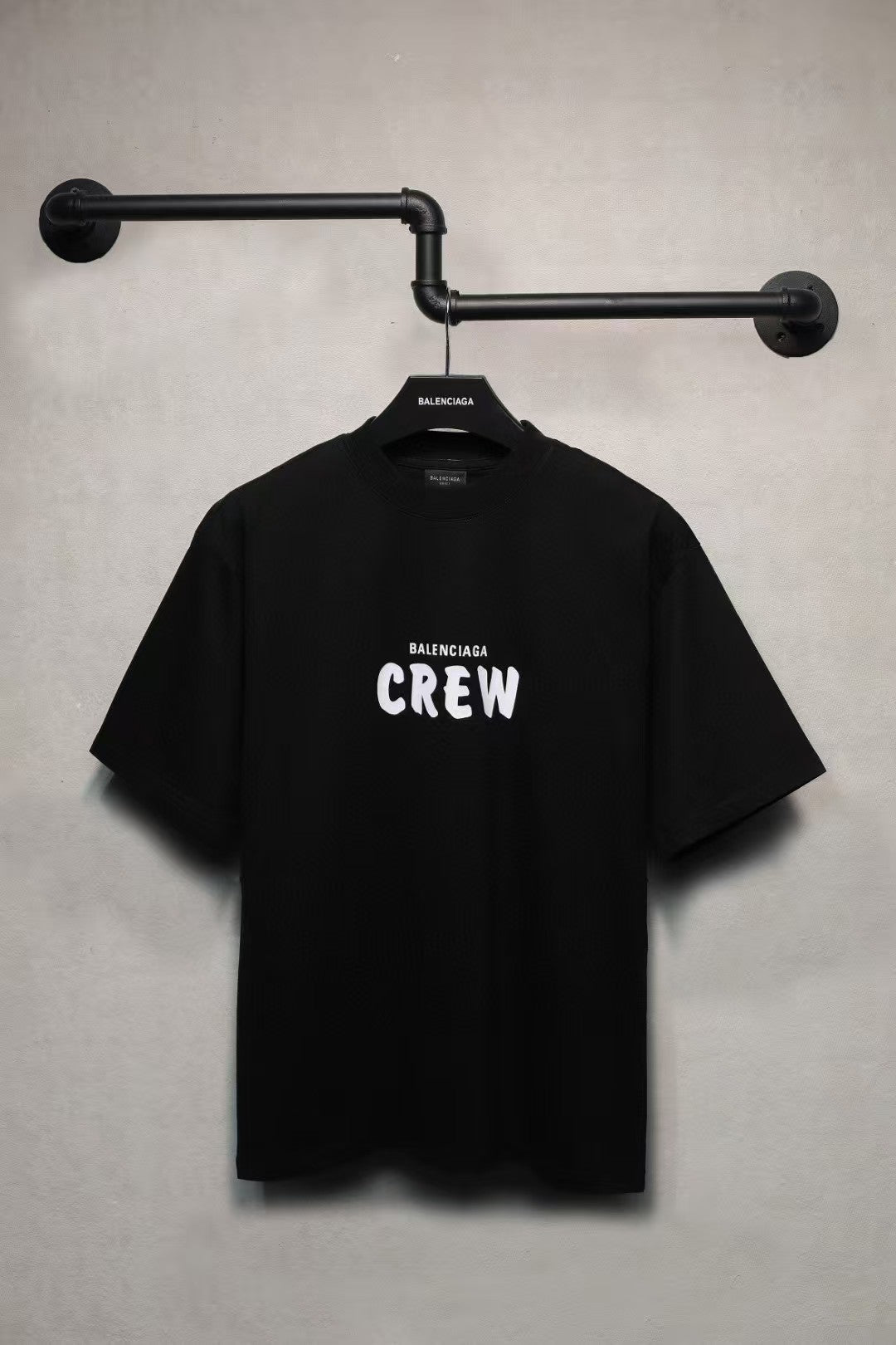 Slogan round neck T-shirt