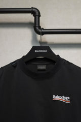 Embroidered T-shirt with holes