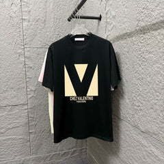 2025 Spring/Summer New Classic Letter Printed Short Sleeve T-shirt