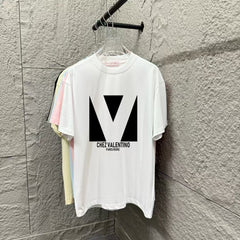 2025 Spring/Summer New Classic Letter Printed Short Sleeve T-shirt