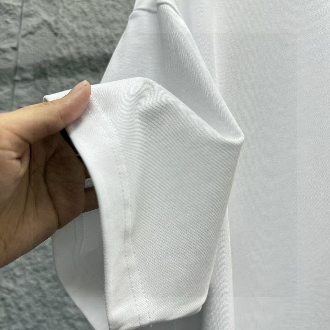 2025 Spring/Summer New Classic Letter Printed Short Sleeve T-shirt