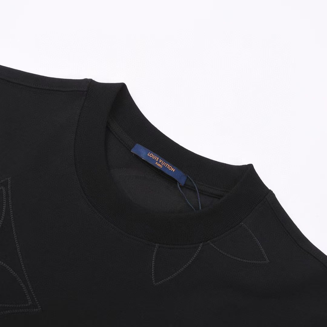 Fumanjia Heavy Industry Embroidered Short sleeved T-shirt