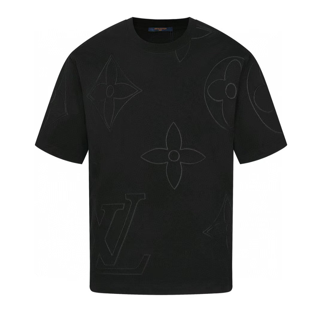 Fumanjia Heavy Industry Embroidered Short sleeved T-shirt