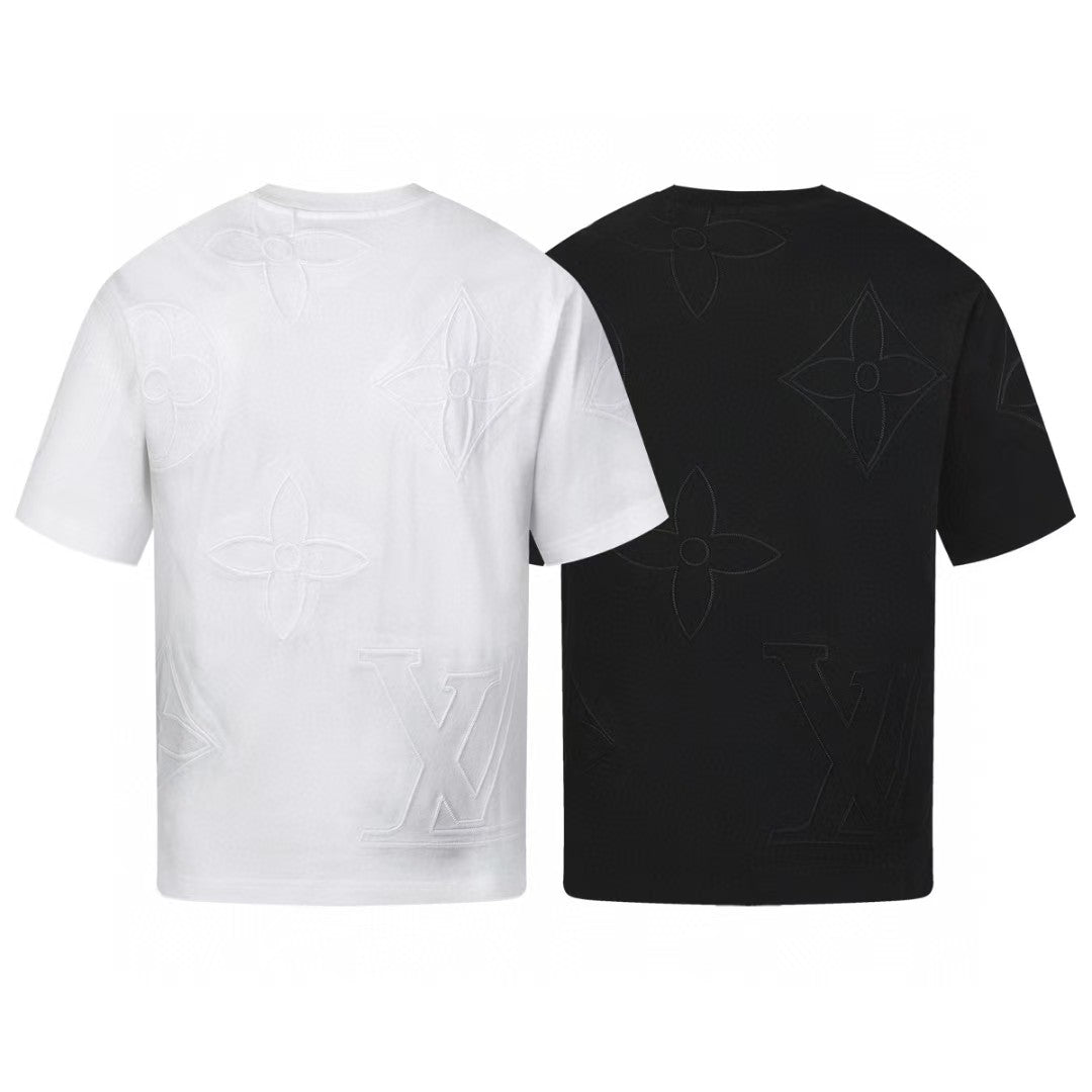 Fumanjia Heavy Industry Embroidered Short sleeved T-shirt