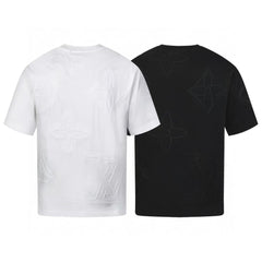 Fumanjia Heavy Industry Embroidered Short sleeved T-shirt