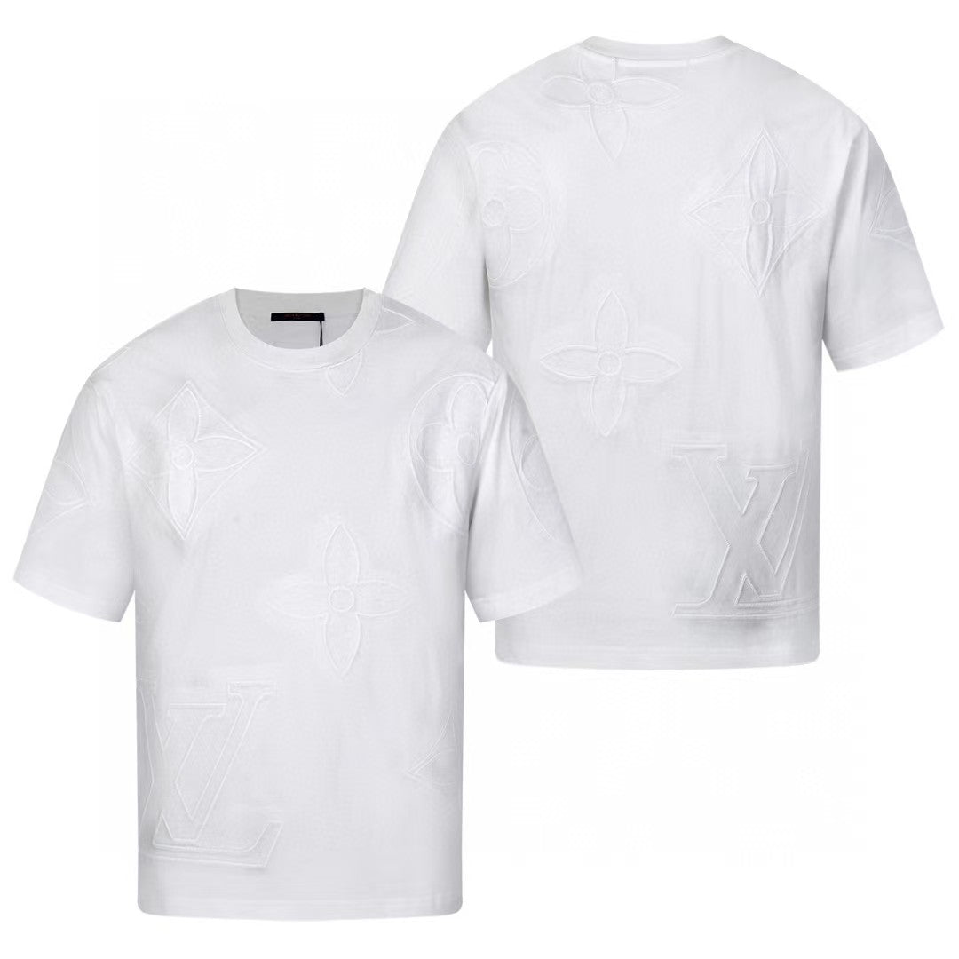 Fumanjia Heavy Industry Embroidered Short sleeved T-shirt