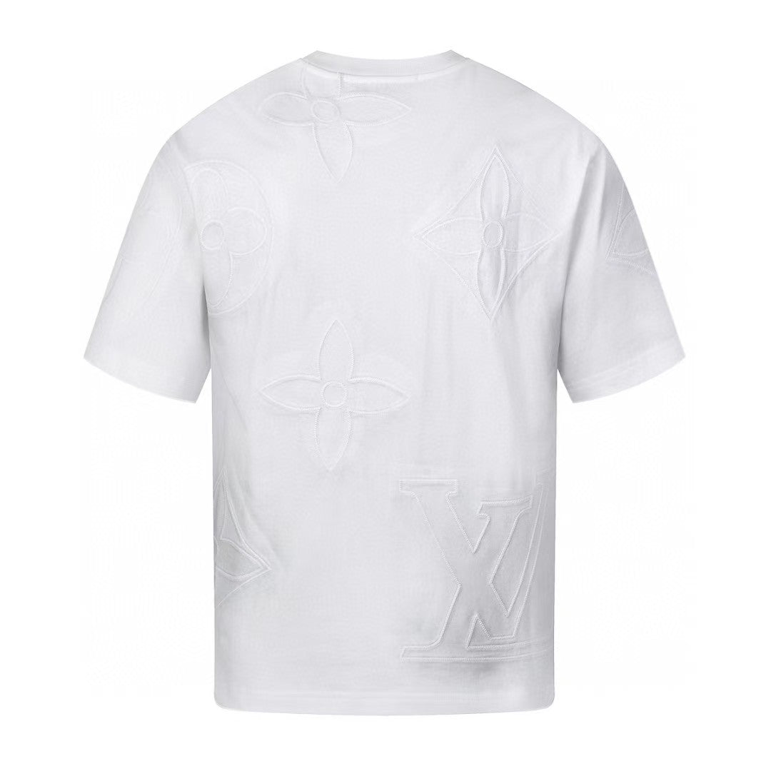 Fumanjia Heavy Industry Embroidered Short sleeved T-shirt