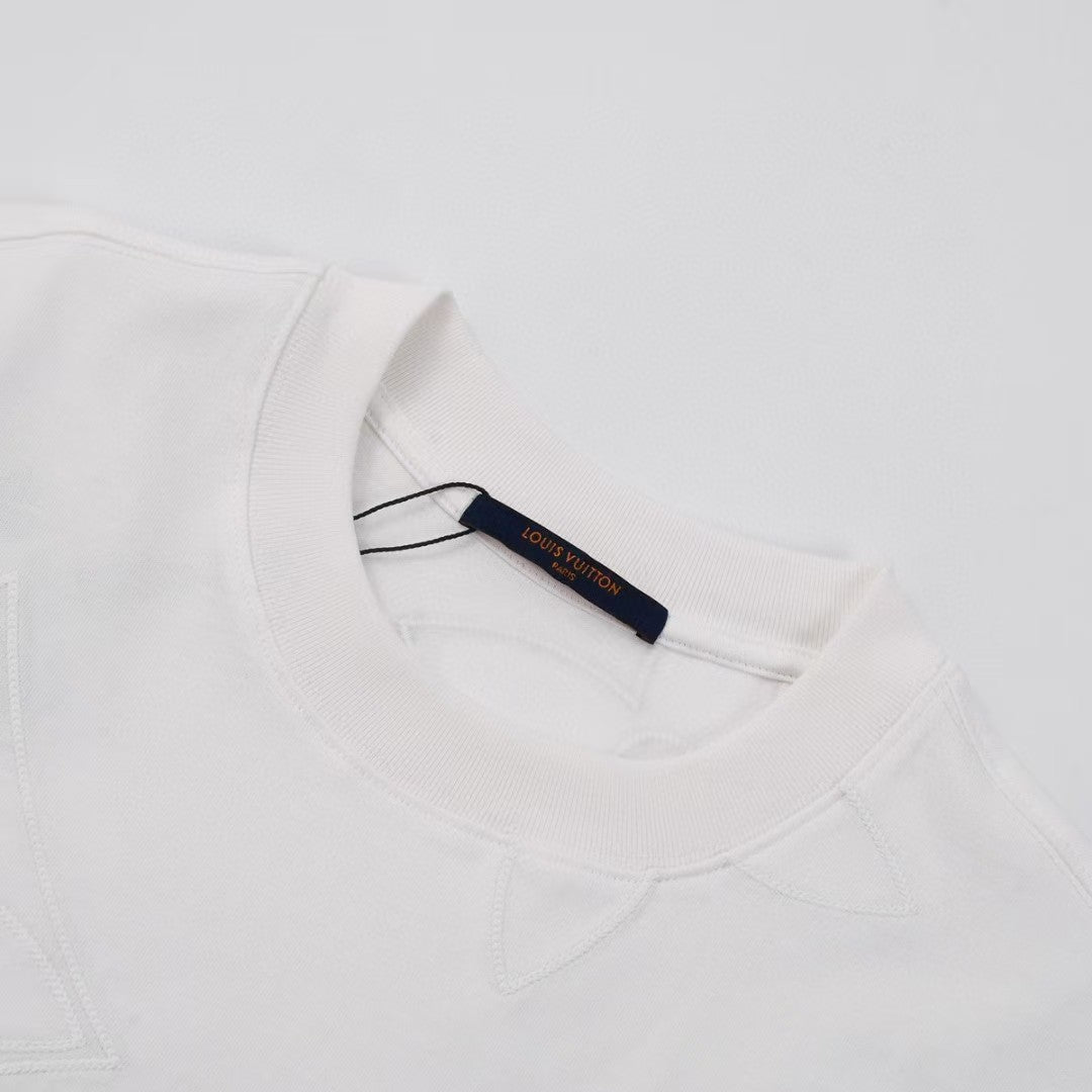 Fumanjia Heavy Industry Embroidered Short sleeved T-shirt