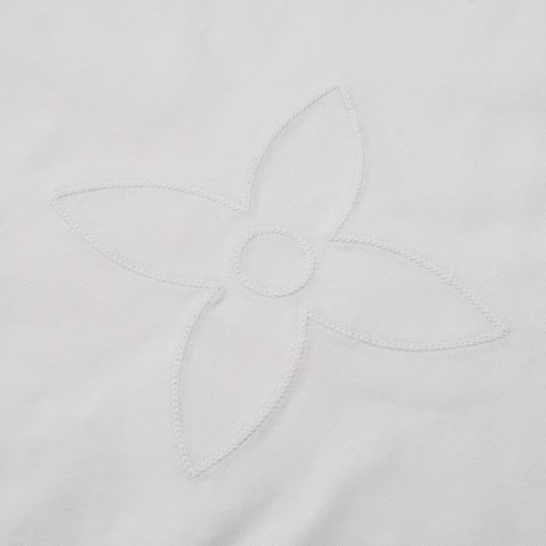 Fumanjia Heavy Industry Embroidered Short sleeved T-shirt