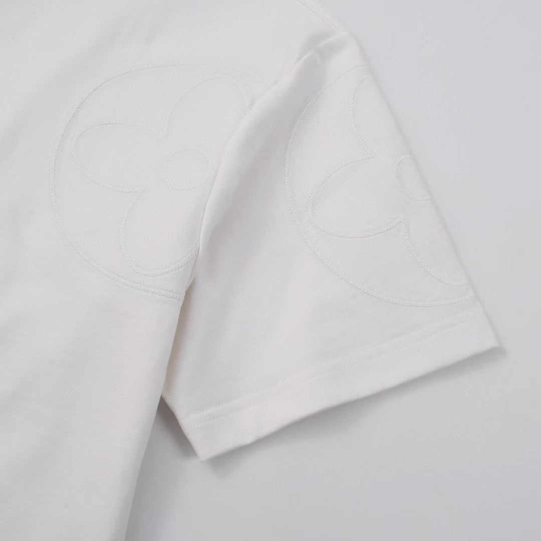 Fumanjia Heavy Industry Embroidered Short sleeved T-shirt