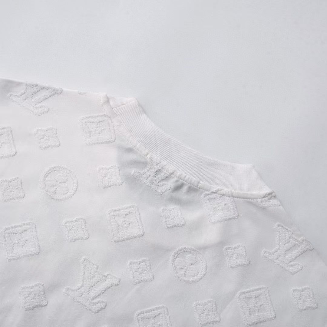 Cutting flower series short sleeved T-shirt