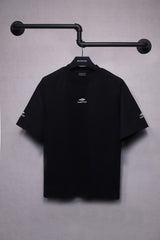 Small logo letter embroidered short sleeved T-shirt