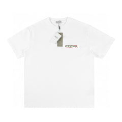 25 Early Spring Logo Embroidered Short sleeved T-shirt