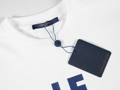 25 Early Spring Printed Back Mirror Short sleeved T-shirt