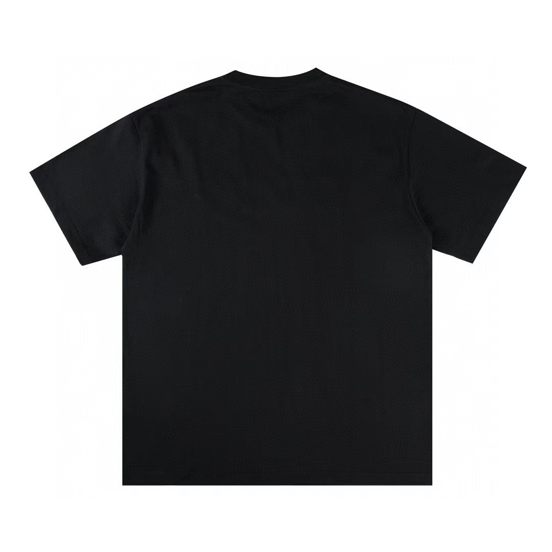 New Classic Letter Embroidered Short Sleeve T-shirt