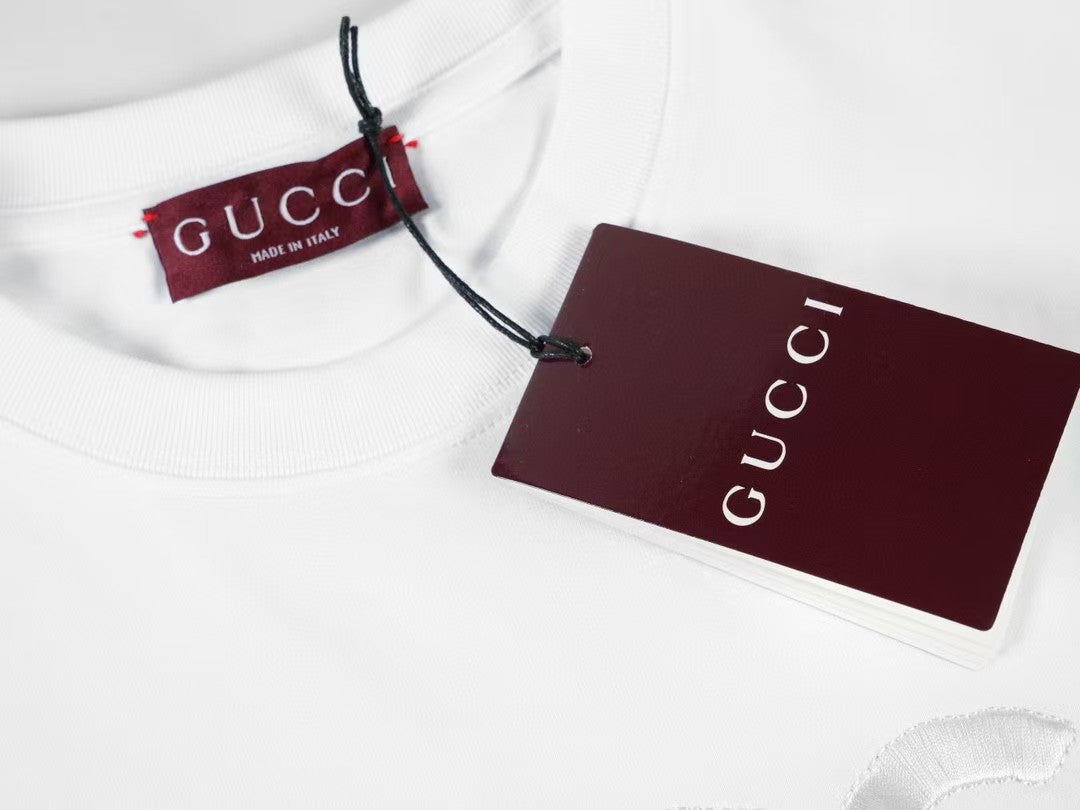 New Classic Letter Embroidered Short Sleeve T-shirt