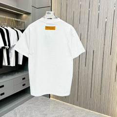 25 Spring/Summer New Round Neck Embroidered T-shirt