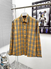 Classic evergreen plaid long sleeved shirt