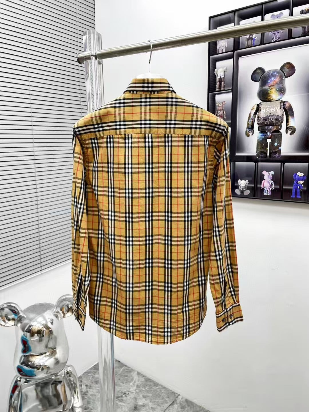 Classic evergreen plaid long sleeved shirt