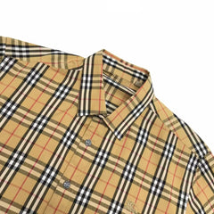 Classic evergreen plaid long sleeved shirt