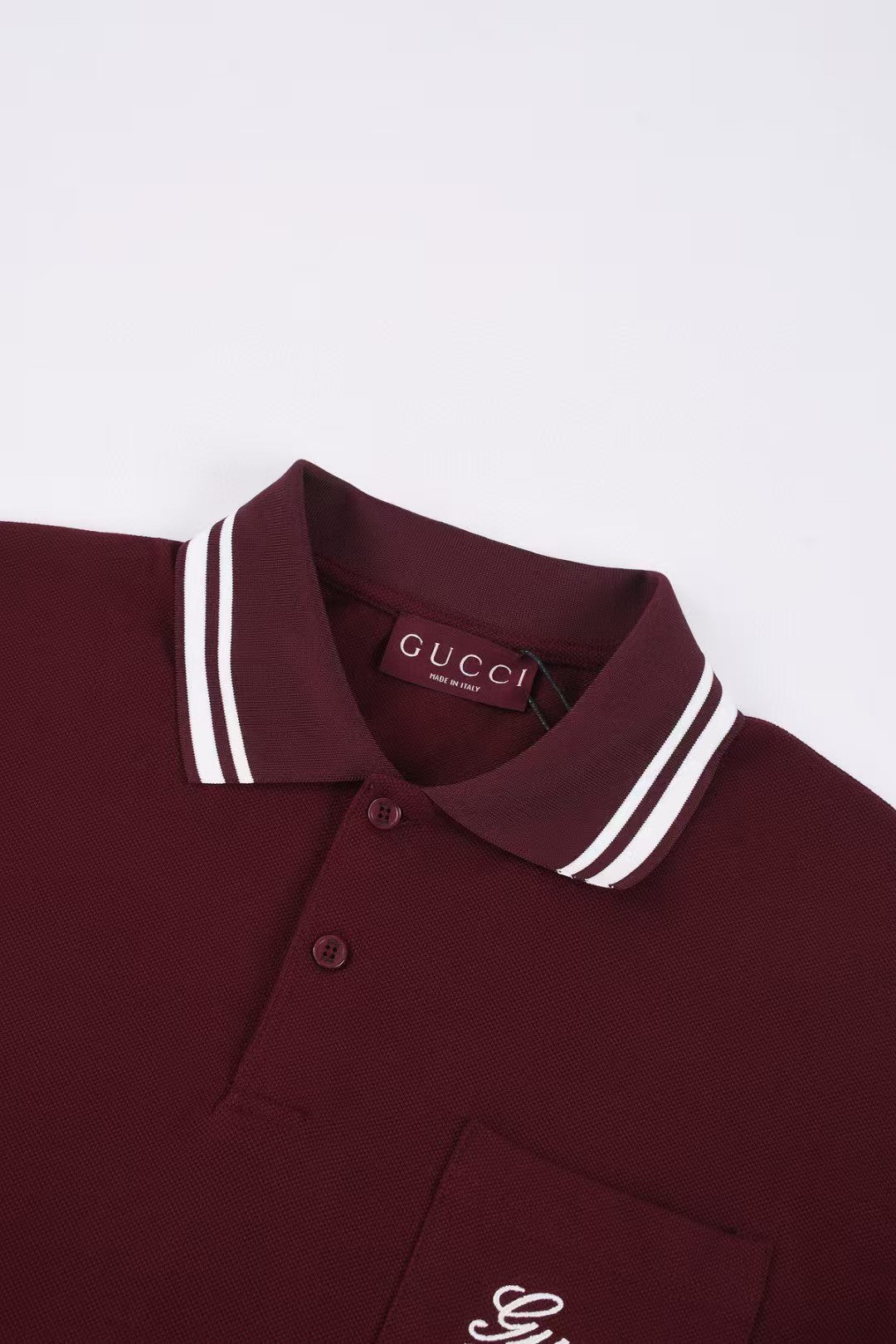 Collar polo shirt