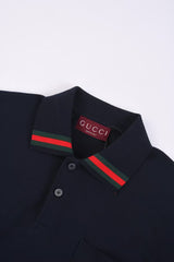 Collar polo shirt