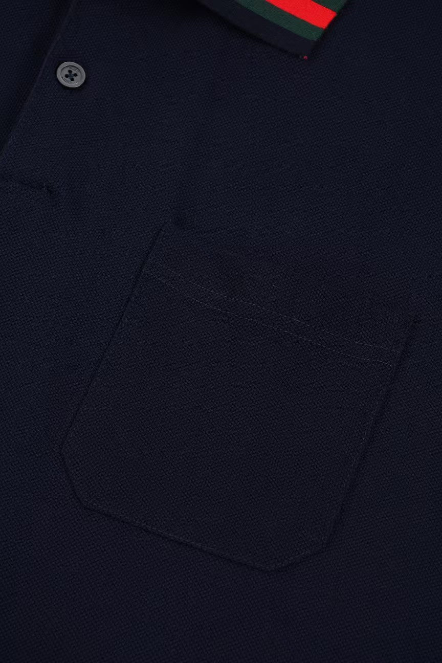 Collar polo shirt