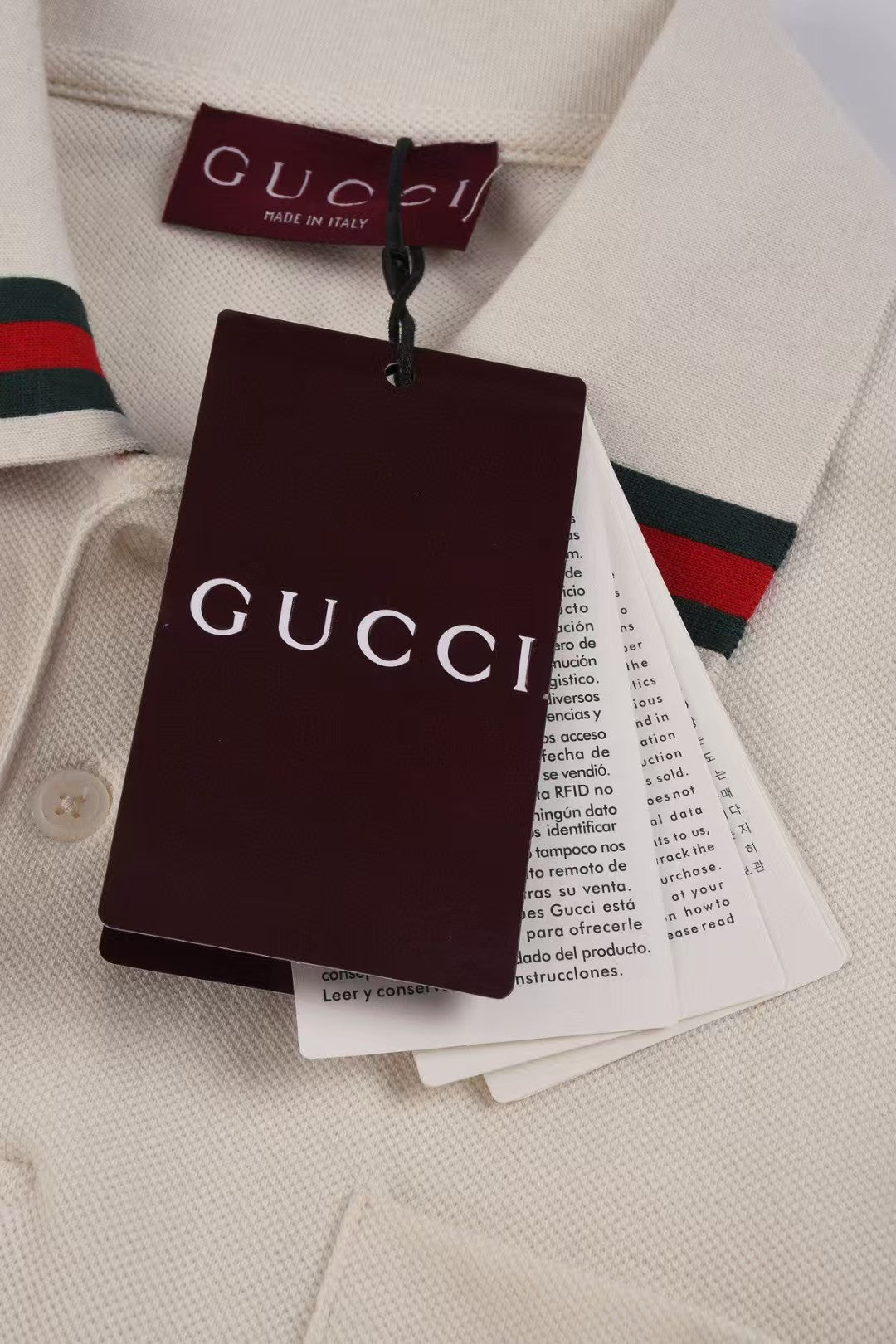 Collar polo shirt