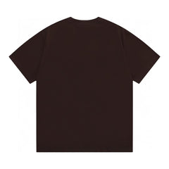 Embroidered classic short sleeved T-shirt