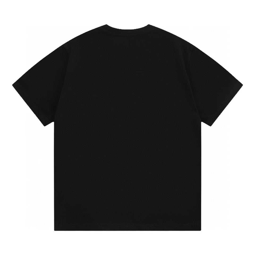 Embroidered classic short sleeved T-shirt