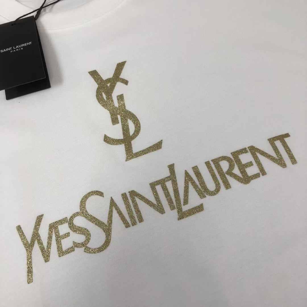 Round neck short sleeved T-shirt for couples