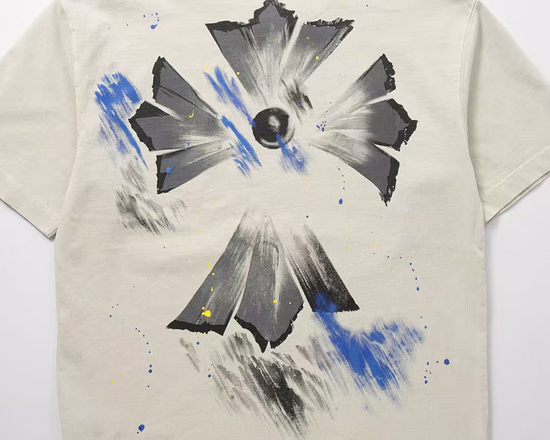 New printed short sleeved T-shirt